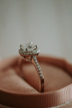 Load image into Gallery viewer, Blaire Round Cut 1CT Moissanite on Sterling Silver
