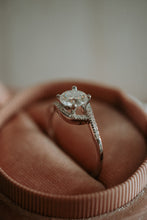Load image into Gallery viewer, Archer 1CT Moissanite on Sterling Silver