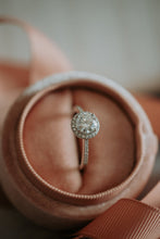 Load image into Gallery viewer, Blaire Round Cut 1CT Moissanite on Sterling Silver