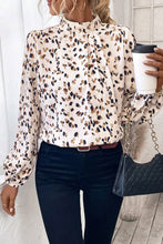 Load image into Gallery viewer, Madison Leopard Blouse