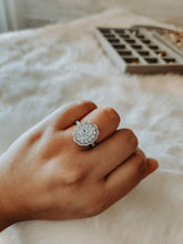 Load image into Gallery viewer, Eloise Oval Sterling Silver Engagement Ring