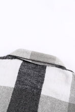 Load image into Gallery viewer, Grey Plaid Shacket