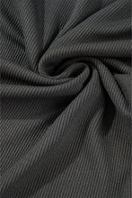 Load image into Gallery viewer, Colorblock Ribbed Oversized Button Top
