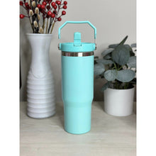 Load image into Gallery viewer, Ready to Ship | The Teal Debbie - 30oz Matte Macaron Sublimation Stainless Steel Tumbler