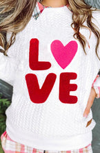 Load image into Gallery viewer, Chenille Quilted Sweatshirt