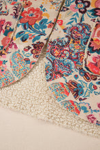 Load image into Gallery viewer, Paisley Sherpa Jacket