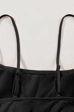 Load image into Gallery viewer, Striped Trim Two Piece Swimsuit