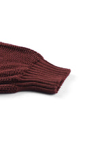 Load image into Gallery viewer, White Dew Shoulder Knitted Sweater