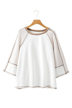 Load image into Gallery viewer, Striped Three Quarter Sleeve Top