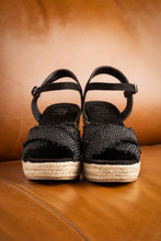 Load image into Gallery viewer, Elinor Wedge in Black