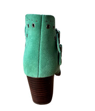 Load image into Gallery viewer, Elsa Leather Ankle Boot in Teal