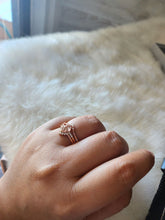 Load image into Gallery viewer, Taryn Morganite Rose Gold 3PC Ring Set
