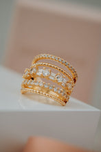 Load image into Gallery viewer, Rolyn Layered Gold Ring
