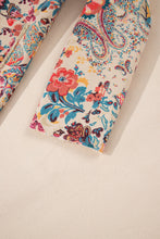 Load image into Gallery viewer, Paisley Sherpa Jacket