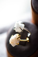 Load image into Gallery viewer, Millie Twist Natural Stone Open Size Ring