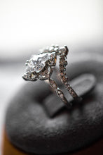 Load image into Gallery viewer, Samantha 2-PC Sterling Silver Ring Set