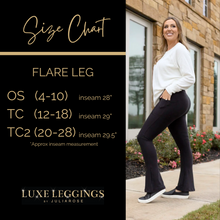 Load image into Gallery viewer, PreOrder | The Brandy - Brown Flare Leggings WITH POCKETS