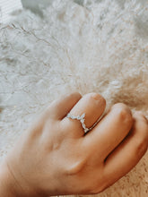 Load image into Gallery viewer, Grace Chevron Sterling Silver Ring