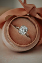Load image into Gallery viewer, Romy Cushion Cut Silver Ring