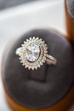 Load image into Gallery viewer, Finley Oval Cut Sterling Silver Ring