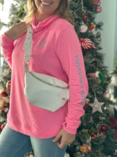 Load image into Gallery viewer, "The Finley" White Fanny Bag