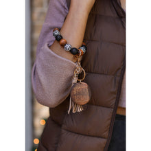 Load image into Gallery viewer, Ready to Ship | Mama PENDANT Beaded Tassel Keychain*