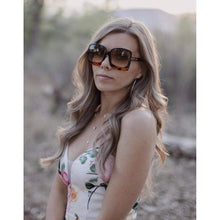 Load image into Gallery viewer, Ready to Ship | Tortoise Megan Oversized Gradient Sunglasses