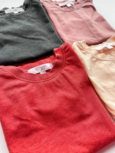 Load image into Gallery viewer, Better Than Your Basic Tee MAUVE PINK | Kid's Mineral Wash Short Sleeve Boyfriend Tee