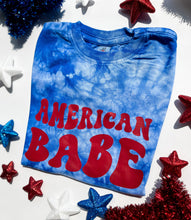 Load image into Gallery viewer, American Babe & American Dude | Kid's Tie-Dye Graphic Tee