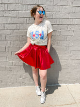 Load image into Gallery viewer, USA | Vintage Distressed Natural Cheetah Women's Graphic Tee | Mommy & Me