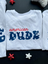 Load image into Gallery viewer, American Babe & American Dude 🇺🇸 | Kids Short Sleeve Graphic Tee