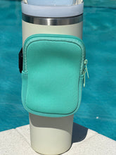 Load image into Gallery viewer, "The Billie" Cup Bag Seafoam