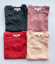 Load image into Gallery viewer, Better Than Your Basic Tee IRON BLACK | Kid's Mineral Wash Short Sleeve Boyfriend Tee