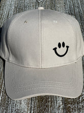 Load image into Gallery viewer, "You Make Me Smile" Khaki Baseball Hat