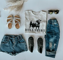 Load image into Gallery viewer, Bull Shirt | Kid's Natural Star Graphic Tee