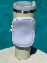 Load image into Gallery viewer, "The Billie" Cup Bag White-Gray