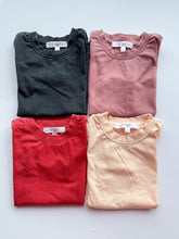 Load image into Gallery viewer, Better Than Your Basic Tee MAUVE PINK | Kid's Mineral Wash Short Sleeve Boyfriend Tee