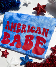 Load image into Gallery viewer, American Babe & American Dude | Kid's Tie-Dye Graphic Tee