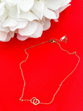 Load image into Gallery viewer, Two Hearts "Rose Gold" Necklace