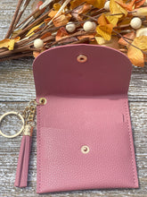 Load image into Gallery viewer, Snap Closure Wallet Keychain 2 "Rose"