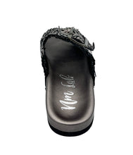 Load image into Gallery viewer, Intertwine Dual Woven Strap Slide in Pewter