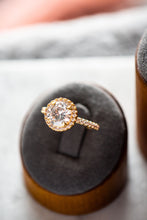 Load image into Gallery viewer, Veda Round Cut Purple Spinel Zircon Sterling Silver Ring