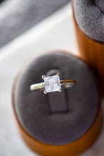 Load image into Gallery viewer, Marley Princess Cut Sterling Silver Ring