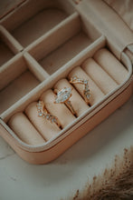 Load image into Gallery viewer, Janece 3PC Champagne Gold Ring Set