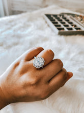 Load image into Gallery viewer, Eloise Oval Sterling Silver Engagement Ring