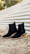 Load image into Gallery viewer, Leonor Suede Ankle Boot in Black