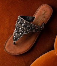 Load image into Gallery viewer, Loving U Sandals in Black