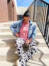 Load image into Gallery viewer, Better Than Your Basic Tee | MAUVE PINK Mineral Wash Short Sleeve Boyfriend Tee