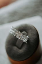 Load image into Gallery viewer, Indie Sterling Silver Half Eternity Ring Band