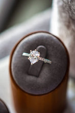 Load image into Gallery viewer, Harper Pear Cut Sterling Silver Ring